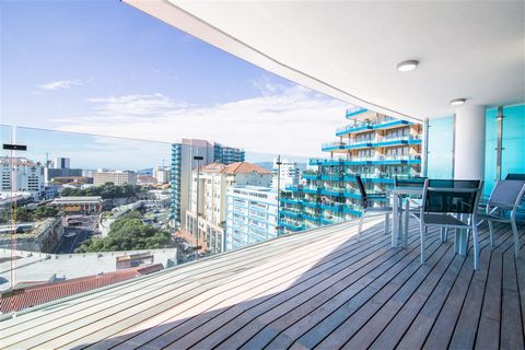 Located in Ocean Spa Plaza. Chestertons is pleased to offer for rent this apartment in Ocean Spa Plaza, Gibraltar. An executive apartment located in the central development of Ocean Spa Plaza. Set on a high floor with a stunning Southerly orientation...