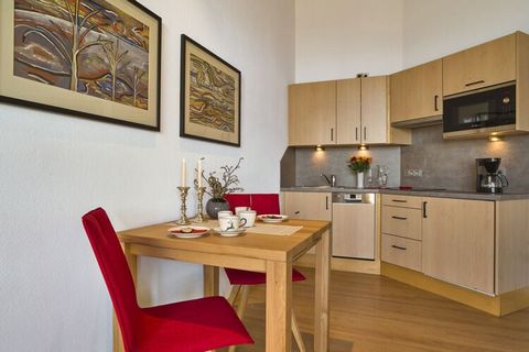 Our studio apartment, furnished with great attention to detail, has a large south-west balcony with a wonderful view. It consists of a living-dining room with kitchenette, bedroom and bathroom. In the stylish setting of the upscale country house char...