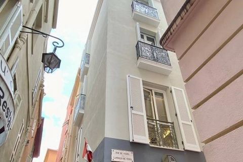 Nice studio located on the 1st floor without elevator recently renovated with taste in a quiet residence in the heart of Monaco-Ville. The apartment is completely renovated, consisting of a bright living room with a small open-equipped kitchen, a dou...