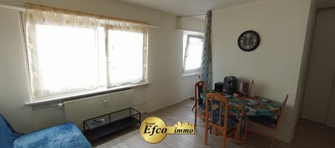 ALREADY ON OFFER! EFCO IMMO EXCLUSIVITY Saint-Louis! We are pleased to offer for sale this 2-room apartment in Saint-Louis. The condominium where it is located is located less than 10 minutes walk from a bus stop serving line 604 (St. Louis / Basel -...