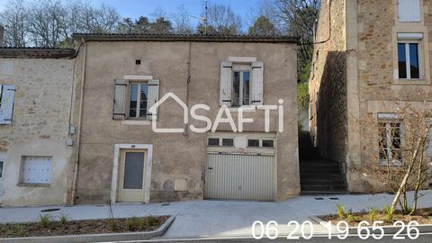 Investment opportunity: Investment building of 80 m² on two levels requiring refreshment work. - The first apartment, a T3, offers 55 m² of living space. On the ground floor there is a kitchen, a dining room and a garage, while upstairs there are two...