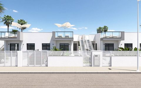Townhouses for sale in Els Poblets, Denia, Costa Blanca A residential complex consisting of 15 attached and semi-detached single-family homes, with extensive garden areas and communal pools. The houses have 2 and 3 bedrooms, 2 bathrooms, a kitchen, a...