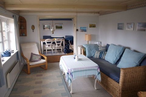 Przytulny dom wakacyjny 100 m od duńskiego Morza Bałtyckiego, żeby dobrze się czuć, z sauną, łodzią rybacką, rowerami, dużym ogrodzonym ogrodem