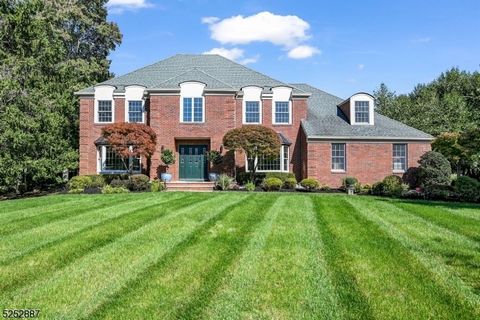 Understated elegance and warmth abounds in this lovely Colonial style home in Apple Ridge, a premier gated community in Mahwah! 2 story entry foyer welcomes you into a spacious layout with formal dining room, living room, family room w/fireplace, exp...