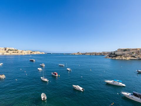 Discover the epitome of Mediterranean luxury living in this exquisite sea view apartment located in the prestigious St. Angelo Mansions of Vittoriosa all within easy access to waterfront promenades local cafes restaurants and cultural landmarks. This...