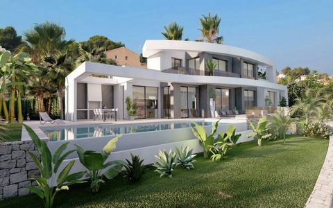 Luxury villa in Moraira, Alicante, Costa Blanca This stunning property is distributed over 2 floors and offers a luxury lifestyle. On the main floor you will be greeted by a spacious and bright living room that merges perfectly with the open plan kit...