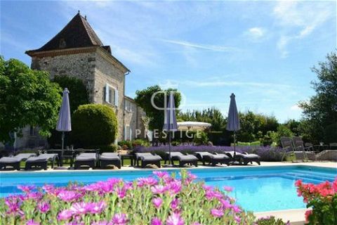 Fabulous domaine which has been tastefully renovated to provide a wonderful lifestyle and business opportunity in a beautiful rural setting. This generous property includes 3 gites, each with their own swimming pool, and still has more potential. In ...