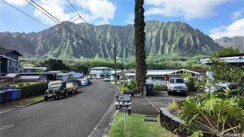 Investor Opportunity in Kane‘ohe Hale Kou! This property, damaged by fire in 2022, offers a blank canvas for your vision. Situated in a prime location with stunning Ko'olau views, this is your chance to rebuild or develop in one of O'ahu’s most sough...