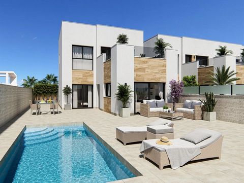 Modern New-Build Villas in Benijófar with Private Pools A Prime Location in Benijófar Nestled in the charming town of Benijófar, this new residential complex offers the perfect blend of modern design and a tranquil Mediterranean lifestyle. Located ju...