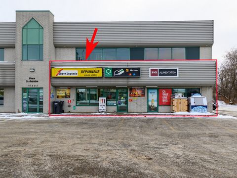 Acquisition OPPORTUNITY - Specialized convenience store, strategically located in business activity since 2016. More than 3000 sq. ft. of floor space with Desjardins ATM machine promoting continuous traffic in store. Excellent profitability with pote...