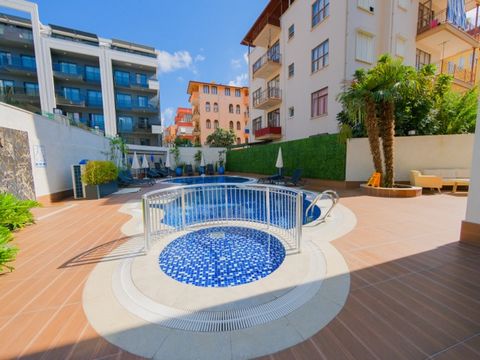 This remarkable 4-bedroom apartment is a blend of sophistication, comfort, and luxury, located in the sought-after Cleopatra area of Alanya. It offers a prime location just 300 meters from the pristine Cleopatra Beach, renowned for its golden sands a...