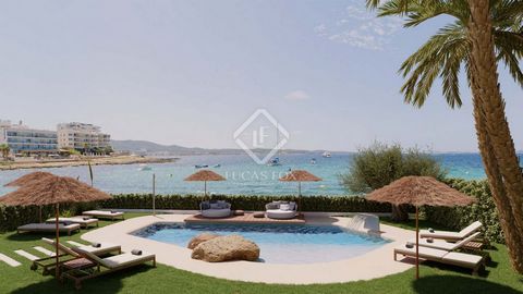 Ses Roques Baixes is an exclusive new development in a typical, Ibiza-style building on the west coast of the island, just 15 minutes from Ibiza City and 25 minutes from the airport. The development enjoys an ideal position, with the seafront promena...