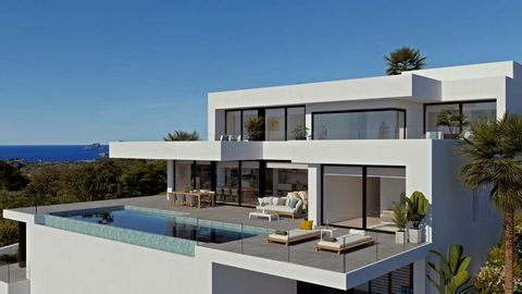 This modern design villa in Residential Jazmines in Cumbre del Sol, Benitachell has the absolute WOW factor! With breathtaking sea views and an impressive living area. Located in the Jazmines community, which stands for luxury pur sang.  Villa La Isl...