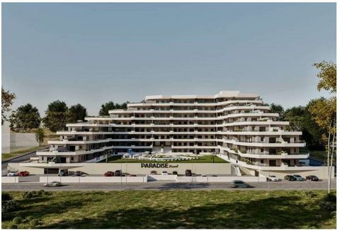 This splendid residential complex has 165 2 and 3 bedroom homes, spread over 7 floors. Each home comes equipped with a parking space and storage room, offering comfort and additional space. The residential complex is completely enclosed and has commu...