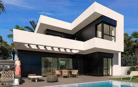 New build villas in rojales New Build exclusive development of villas in Rojales. Beautiful villas build over 2 floors with 3 bedrooms, 3 bathrooms, open plan kitchen with lounge area and terrace. Villas build on independent plots where you have gard...