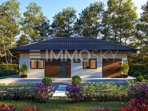 ** Casa isolada em estilo campestre ** Planejamento e projeto: Número de quartos: Personalizável Estilo da casa: Design moderno de casa de campo com garagem ou garagem opcional Espaço de convivência e extensões: Área útil: 70,5 m² Joelheira: Possibil...