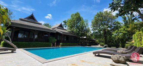 Charming 28 rooms resort for sale with a 10 years lease contract just signed with the tenant.  The resort is located in the lovely countryside within easy drive to Kad Farang and National Park.  About 40 minutes drive to the airport.The resort was bu...