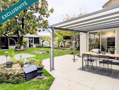 Maison 3 chambres avec jardin et dépendances