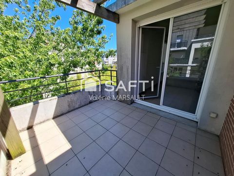 T3 lumineux avec terrasse et un box