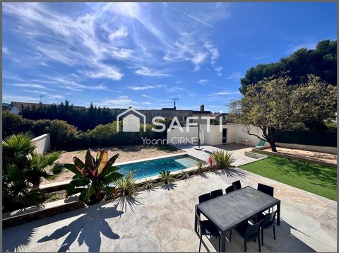 Maison familiale T6 210 m² rénovés avec jardin, piscine et garage