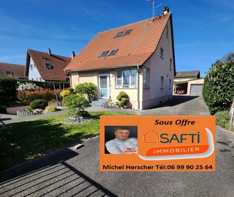 Cette maison bi-famille ou investissement locatif se trouve à Sainte-Croix-en-Plaine