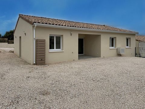 Villa neuve de plain-pied (2024) – 98 m² – Pouzolles (34480) – 400m2