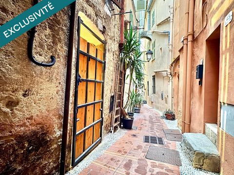 Cave de 17m², rue Mattoni vieille ville de Menton