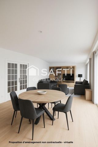 Appartement 4 pièces avec cave et parking