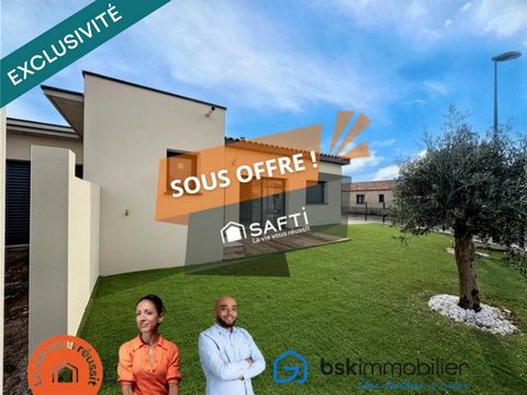 Villa plain pied T4, 112m2 avec garage et jardin