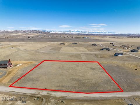 Amazing 3 acre lot with views of the mountains and rolling wheat fields in Morning Sky Estates. Only 30 minutes from Bozeman and 10 minutes from Three Forks where you can enjoy a year round golf course, cafés and local hospitality. Perfect area for t...