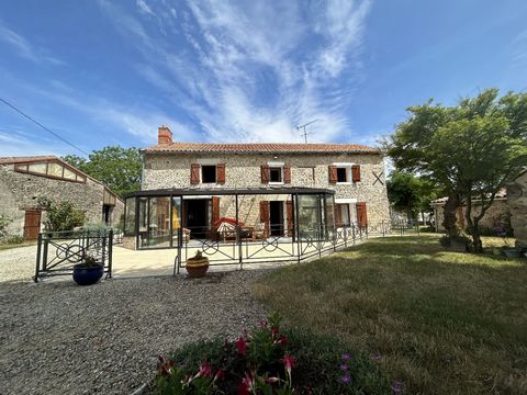 In the heart of the countryside, yet within just a 20 minute drive of Poitiers, you will find beautiful 3 bedroom renovated farmhouse. The main house is comprised of a large living room, downstairs shower room (which could also be transformed into a ...
