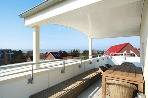 Modernly furnished apartments on the beach! Only the traffic-calmed street and the dike separate the Hohe Lith apartment house from the beautiful, fine sandy Cuxhaven beach. Daydreaming in a beach chair, jumping in the waves with the children or play...