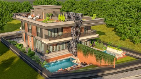 Large two-storey villa 800 meters from the popular Incekum beach Welcome to a luxury villa located in the picturesque area of Alanya, Avsallar. This villa offers an outstanding level of comfort and style, in a completely unique green setting. The vil...