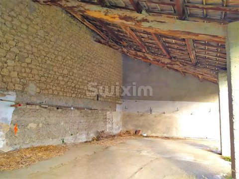 Ref: 1864LD. LAPALUD. Ideal investor. Barn to rehabilitate, serviced on the land, nice height with possibility of additional development. To visit without delay! Swixim independent sales agent in your sector: Fees payable by the seller - Laëtitia DEP...