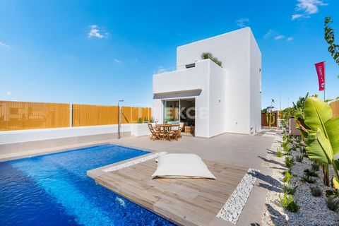 2 or 3-Bedroom Detached Houses with a Mediterranean Charm in Los Alcázares Costa Calida Detached houses with 2 and 3 bedrooms are located in the charming enclave of Los Alcázares. This locale, nestled within the Murcia region of Spain, is renowned fo...