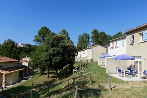 This cozy vacation park is located in the middle of a natural and hilly environment and consists of small houses in which there are air-conditioned and fully equipped apartments with a furnished terrace or balcony. The park itself has two outdoor poo...
