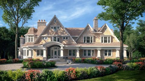 Nestled within the prestigious enclave of Greystone-on-Hudson, just a mere 13 miles north of New York City, discover this impressive to-be-built shingle-style estate, thoughtfully crafted for modern 21st-century living. This home welcomes you with it...