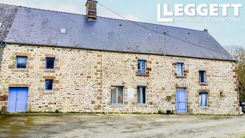 A27386ILH35 - Located 3 km to the character village of Bazouges la Pérouse and only 23 km to the coast, this South-facing charming semi-detached 19th century family house full of original features has a lot to offer and is ready for you to stamp your...