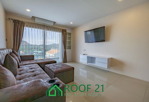 Sea and Sky Condo Bang Saray 2 bedroom 2bathroom size 75.78 square meters sea and mountain views. It is a very interesting condo. With a location close to the Bang Saray seaside only 100 meters it creates a quiet atmosphere and is suitable for true r...