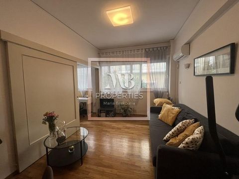 Kolonaki, for sale, 45 sq.m renovated apartment, elevated ground floor. Just a few meters away from 