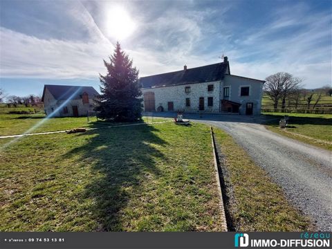 Mandate N°FRP159079 : Property approximately 200 m2 including 10 room(s) - 5 bed-rooms - Garden : 12642 m2, Sight : Campagne. - Equipement annex : Cour *, Terrace, Garage, parking, double vitrage, cellier, Fireplace, Cellar and Reversible air conditi...