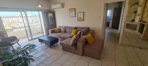 Located in Limassol. Well-appointed 3 bedroom apartment, in very good condition and fully furnished throughout. 4th floor, lovely city views, comfortable sitting/lounge/dining areas, guest wc, fully equipped kitchen, fitted wardrobes in bedrooms, mas...