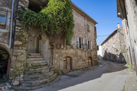 Chamborigaud, village in the Southern Cévennes only 30Kms from Alès. Close to shops, house to renovate of about 112m2 The property has, on the first level, a T2 apartment: Living room/Kitchen, Bedroom, shower room, toilet Upstairs: a plateau of about...