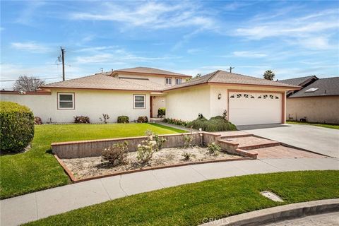 This is a cosmetic fixer with a perfect location, lot & layout!! Tucked in the Cul-de-sac of this great neighborhood in Anaheim sits this wonderful opportunity ...This pool home was a single level with an added two bedroom/bath and bonus room, Making...