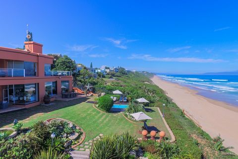 Modern opulent residence with art studio, unobstructed sea views and direct access to the beach located in the secluded sought after enclave “Die Duine” so central to all Garden Route amenities. Escape to a sanctuary of tranquility nestled in the hea...