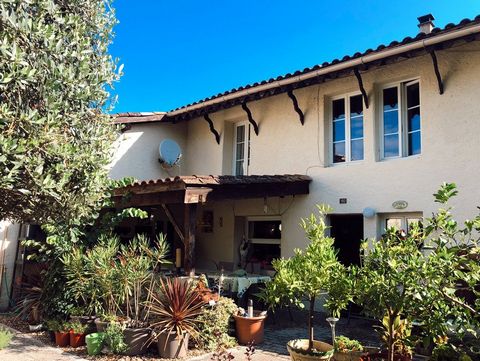 Situated in the village of Loubes-Bernac in close proximity to the bastides of Eymet and Duras, this property comprises a main 2 bedroom house and a second 1 bedroom house. The main house is composed of a large kitchen/dining room, a ground floor bed...