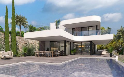 Luxury villa in La Sella, Pedreguer, Costa Blanca Fantastic home located in a privileged environment next to the golf course and surrounded by nature. Composed of a living-dining room, a kitchen with an island connected to the dining room and the ter...