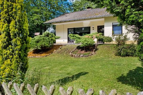 This bungalow in Feusdorf is right on the edge of the forest and offers families and friends a comfortable holiday in the Vulkaneifel. In a quiet location with a beautiful garden, you can go on numerous excursions from here or just find peace and rel...