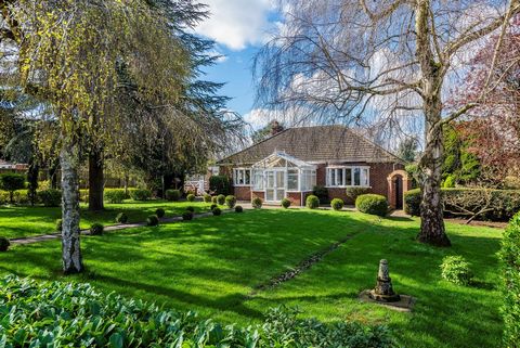 BURY ROAD This uniquely finished three bedroom detached property sits amongst landscaped gardens laid to lawn, enclosed by laurel hedges, mature trees and approached via a sweeping driveway. Features include good sized rooms with high ceilings throug...