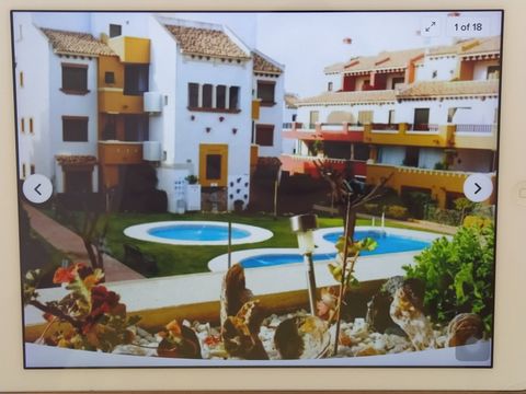 APARTMENT FOR RENT IN COSTA ESURI- AYANONTE- SPAIN FROM OCTOBER 2022 FOR 6 MONTHS. INSERTED IN A PRIVATE CONDONIO WITH BALCONY OF 20M2. 2 BEDROOMS, FULLY EQUIPPED KITCHEN, AWNING with Náq. Washing clothes, 1 Dining and Living Room, 2 WC with bathtub....